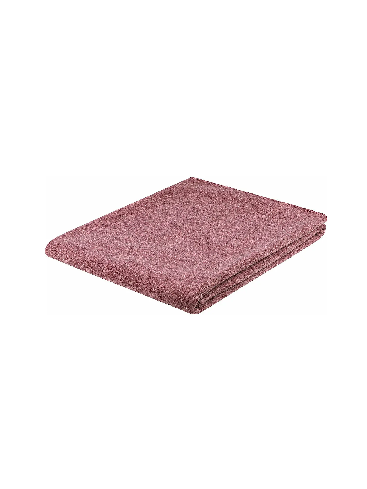 STEINER 1888 | Wolldecke Sophia 145x190cm Taupe | rosa